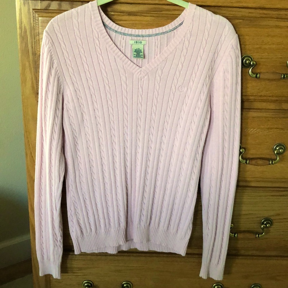 Pink Izod Sweater